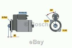 0001123014 Bosch Starter Motor (100% New) Rotating Electrics New In Box