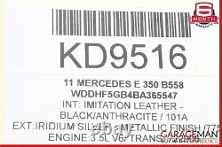 07-13 Mercedes W212 E550 SL550 CLS550 C350 Engine Motor Starter OEM