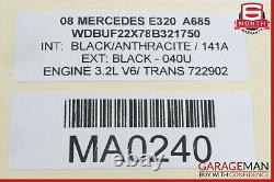 07-14 Mercedes E320 CL600 ML350 GL320 Bosch Engine Motor Starter 0061516101