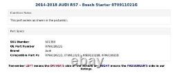 2014-2018 AUDI RS7 Bosch Starter 079911021G
