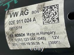 2015 VW Jetta 2.0L Diesel OEM Engine Starter Motor 45K Bosch 02E911024A 09-16