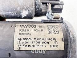 2016 Volkswagen Passat 1.8l L4 Gas Engine Starter Motor Bosch 12v Oem