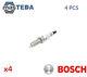4x Bosch Engine Spark Plug Set Plugs 0 242 140 536 P New Oe Replacement