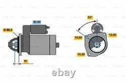 Brand New Genuine Bosch 0001230002 Starter 0 001 230 002