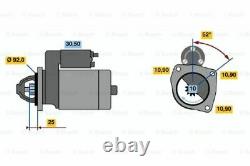 Brand New Genuine Bosch 0001369023 Starter 0 001 369 023
