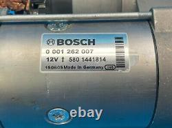 GENUINE OEM Bosch 0001262007 12v Replacement Vehicle Starter