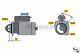 Genuine Bosch Reman Starter Motor (hgv) 0986017520