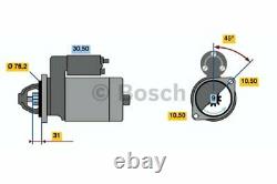 Genuine Bosch 1.4kW Starter Motor for BMW 3 Series E30 E36 E46 5 Series E34 E39