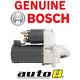 Genuine Bosch Starter Motor Fits Holden Barina Sb Xc 1.2l 1.4l 1.6l 1994 2014