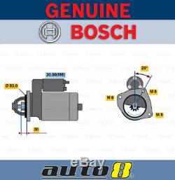 Genuine Bosch Starter Motor fits Iveco Daily 40C13 45C14 45C15 45C17 45C18 45C21