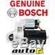 Genuine Bosch Starter Motor fits Mitsubishi Magna TF 3.0L 6G72 1997 1999