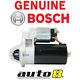 Genuine Bosch Starter Motor Fits Mitsubishi Magna Th 3.5l 6g74 1999 2000