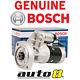 Genuine Bosch Starter Motor Fits Nissan Navara D21 Diesel Td25 2.5l Td27 2.7l