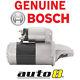 Genuine Bosch Starter Motor Fits Subaru Impreza 2.0l Petrol Ej20 1996 2007