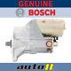 Genuine Bosch Starter Motor Fits Toyota Landcruiser Bj74 3.4l 13bt Turbo Diesel