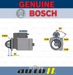 Genuine Bosch Starter Motor for Bobcat Loader 980 3.9L Diesel 4BT 1989 ON