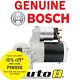 Genuine Bosch Starter Motor For Holden Berlina Vz Ve 3.6l Petrol V6 Ly7 2004-13