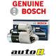 Genuine Bosch Starter Motor For Nissan Sentra N14 N15 1.6l Petrol 1991 1999