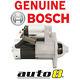 Genuine Bosch Starter Motor Suits Nissan Terrano R20 2.4l Ka24e 1997 2000