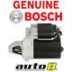 Genuine Bosch Starter Motor To Fit Bmw 320i E91 E90 2.0l Petrol N46b 2005 2012