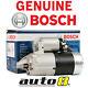 Genuine Bosch Starter Motor To Fit Holden Drover Qb 1.3l G13a 1985 1987