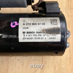 Genuine Mercedes OEM CLA45 A45 M133 starter motor BOSCH A2709060700