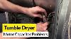 How To Diagnose Motor Capacitor Problems On A Tumble Dryer