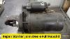 How To Repair Starter Motor Bosch John Deere Tractor 6610 6620 6205 6810 6820 6910 6920
