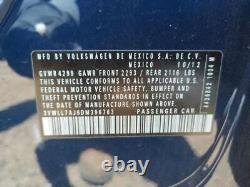 Starter Motor Engine ID Cvca Bosch Manufacturer Fits 09-16 JETTA 2003248