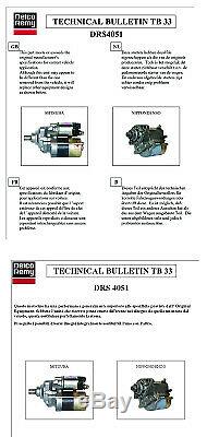 Starter Motor fits HONDA JAZZ AA 1.2 83 to 86 Remy Genuine Quality Replacement