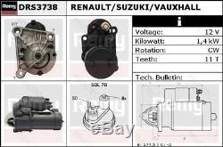 Starter Motor for Renault Suzuki VauxhallMEGANE I 1, KANGOO, Clio II 2