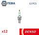 12x Denso Engine Spark Plug Set Plugs Iw27 P Nouveau Remplacement Oe
