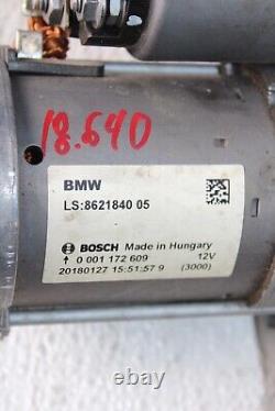 Démarreur de moteur BOSCH OEM BMW 540i 640i 740i 340i 440i OEM G30 G32 G11 G12