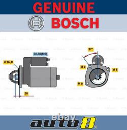Moteur De Démarrage Bosch Pour Fiat Ducato Gen4 3.0l Diesel F1ce 01/14 12/16